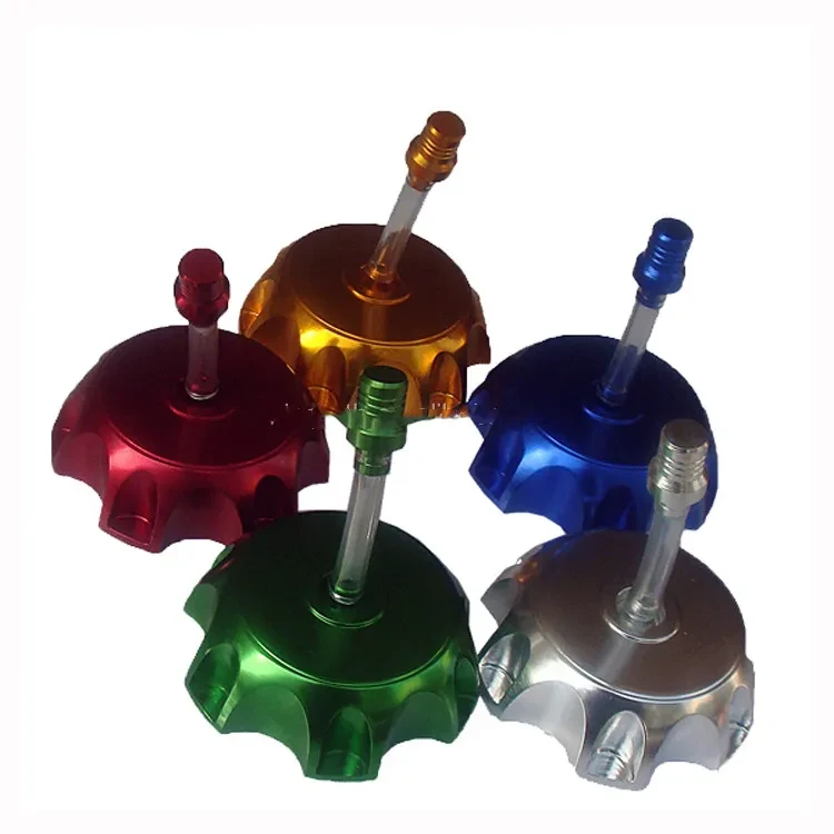 CNC Alloy Fuel Tank Cover Cap for Motorcycles & Scooters