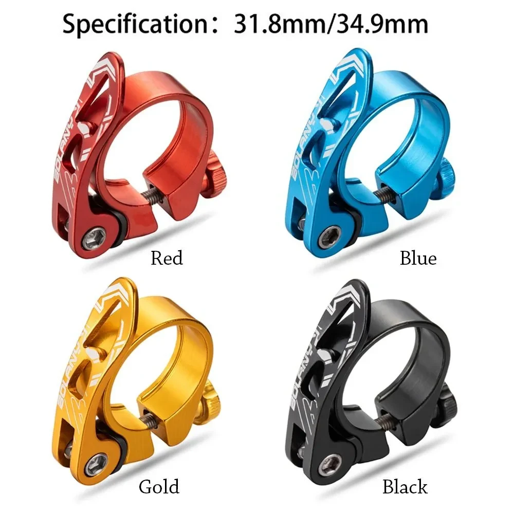 Colorful Alloy Saddle Tube Clip for Sport Bikes