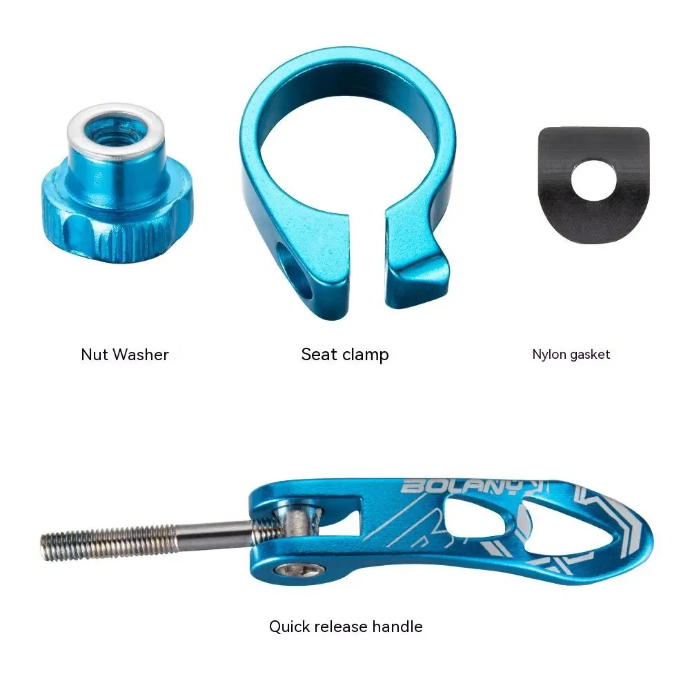 Colorful Alloy Saddle Tube Clip for Sport Bikes