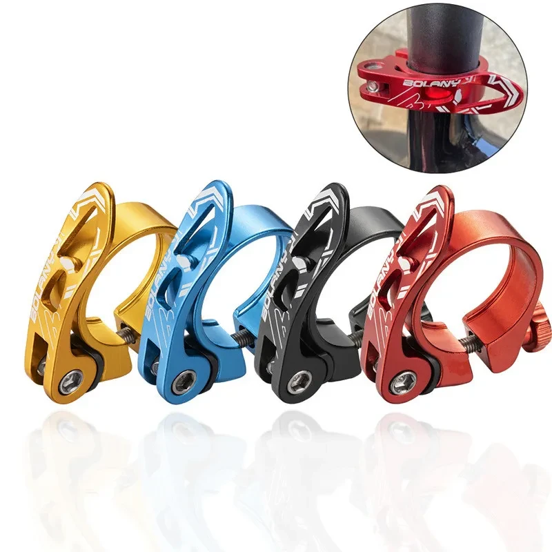 Colorful Alloy Saddle Tube Clip for Sport Bikes