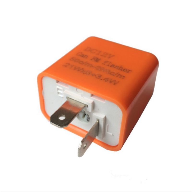 2-Pin Adjustable LED Indicator Relay for Motorbike Signal Lights