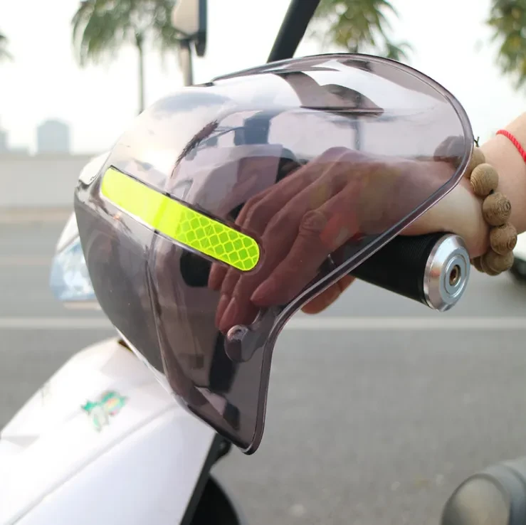 PVC Wind and Rain Deflector Screen for Electric Scooters