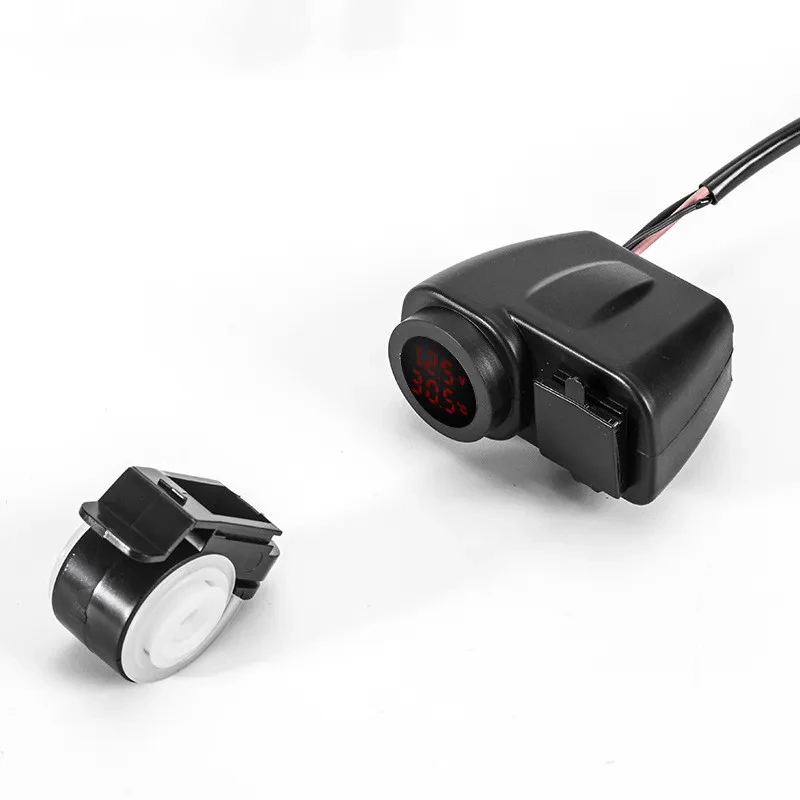 Waterproof Dual USB Power Adapter with On/Off Control for Bikes