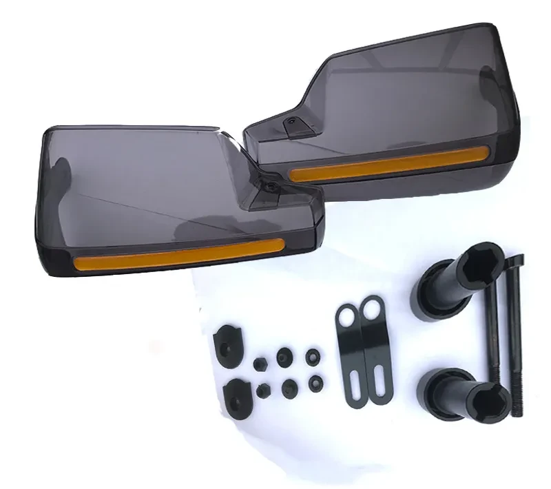 Motorbike Handle Shield Set for 22mm Bars with Mount Kit