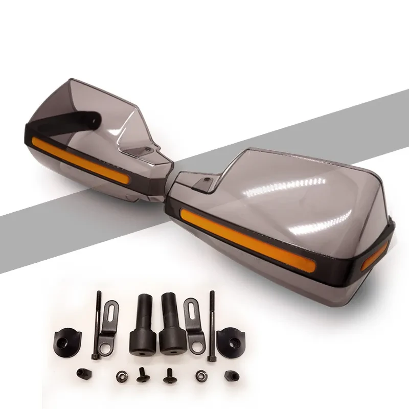 Motorbike Handle Shield Set for 22mm Bars with Mount Kit