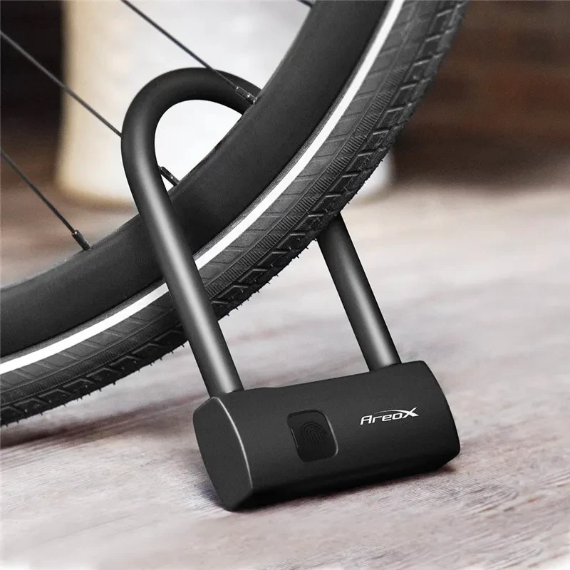 Intelligent Touch ID U-Lock with Waterproof Metal Security