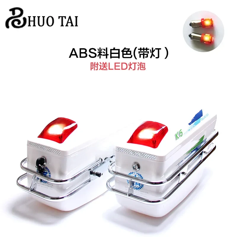 Upgraded ABS Storage Case with LED Panel for Motorbikes