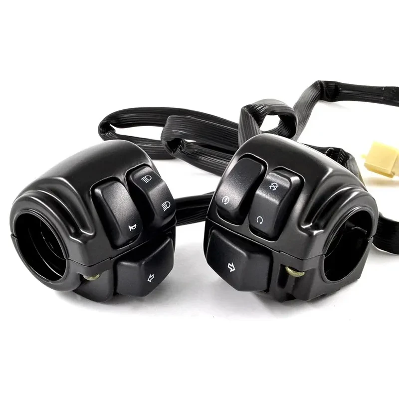 Universal 25MM Handlebar Switch Control Kit for Motorcycles