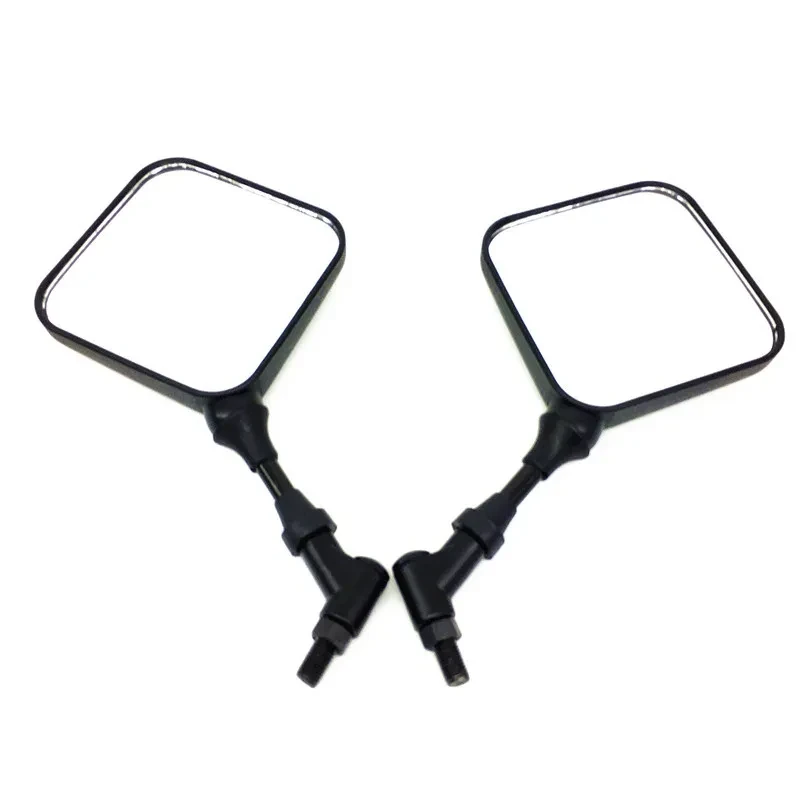 ReflectoX Pro – Square Convex Rearview Mirror for Motorcycles