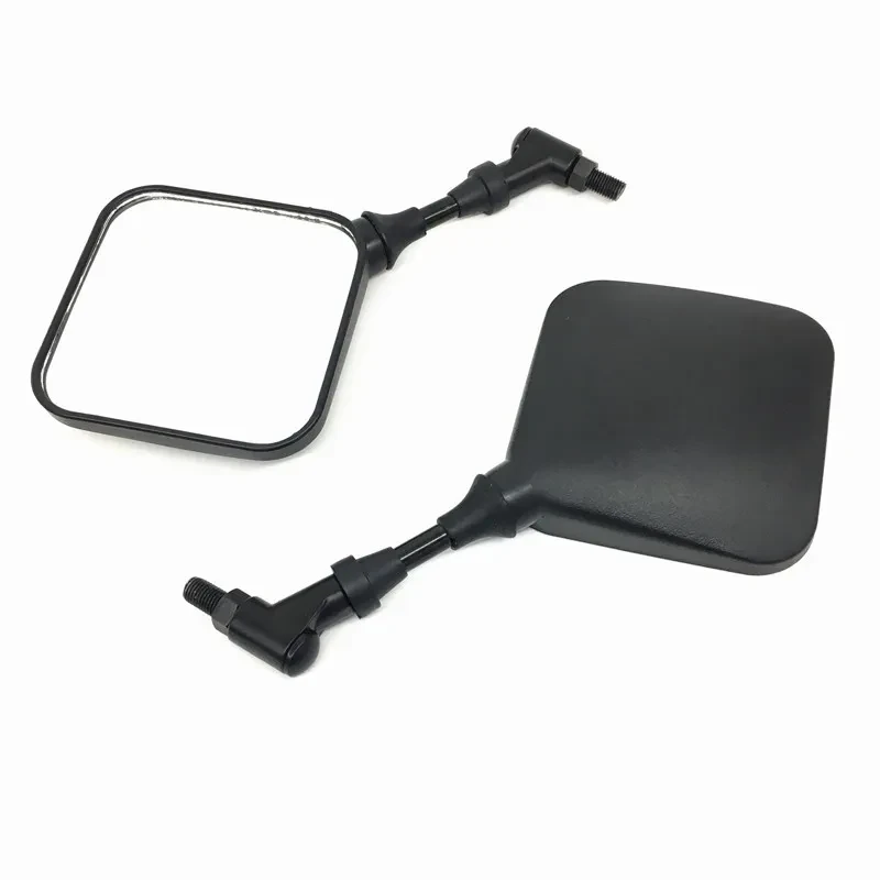 ReflectoX Pro – Square Convex Rearview Mirror for Motorcycles