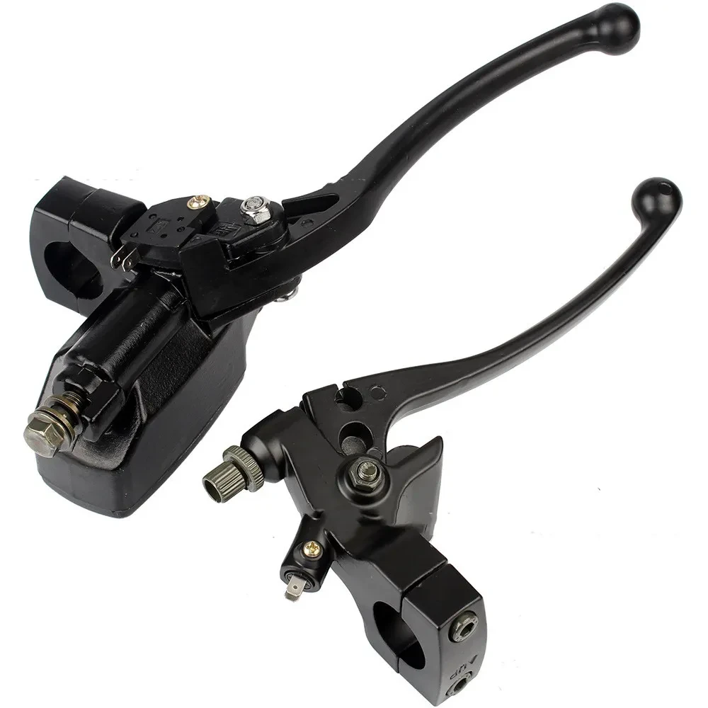 MotoGrip Pro – Aluminum Brake Master Cylinder & Clutch Lever Set
