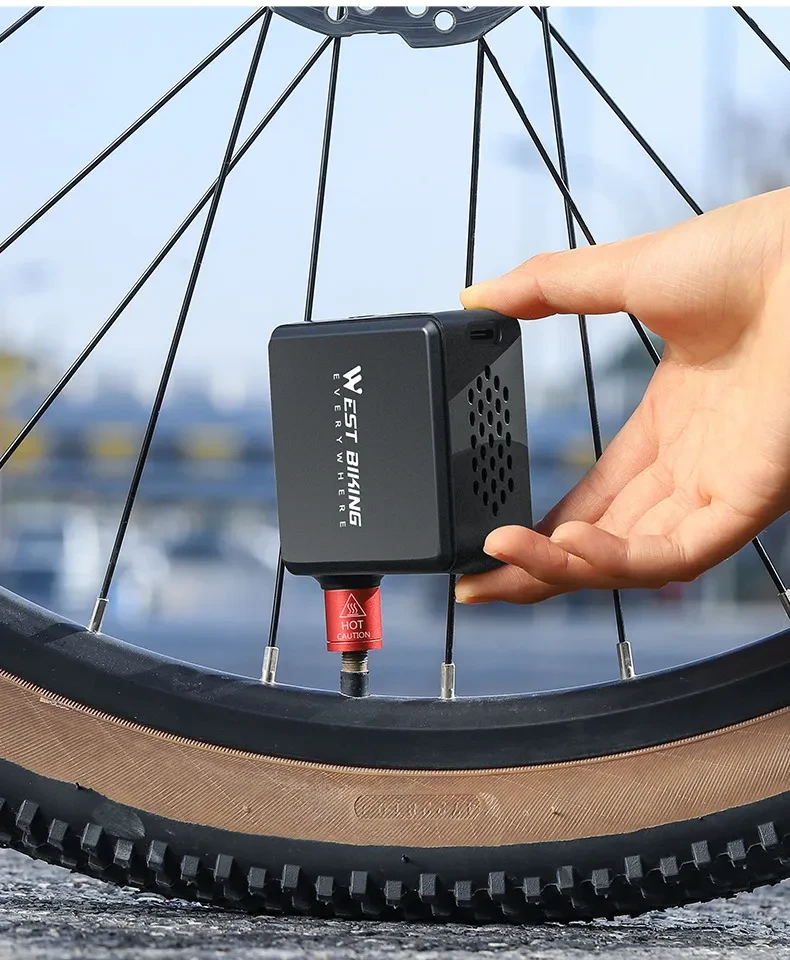 AirVolt Mini – Portable Electric High-Pressure Bike Pump