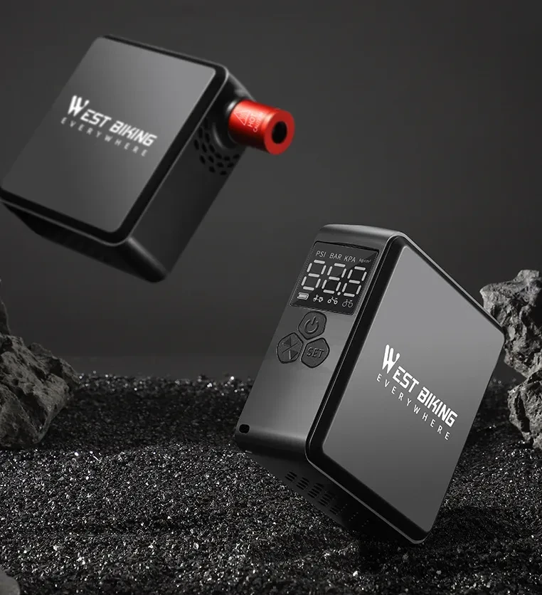 AirVolt Mini – Portable Electric High-Pressure Bike Pump