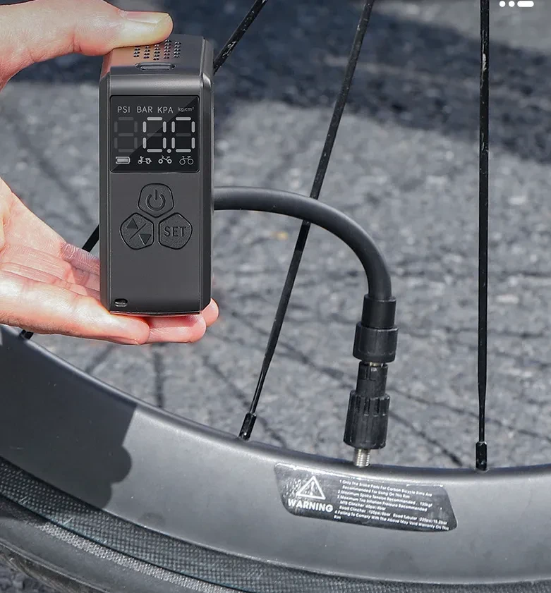 AirVolt Mini – Portable Electric High-Pressure Bike Pump