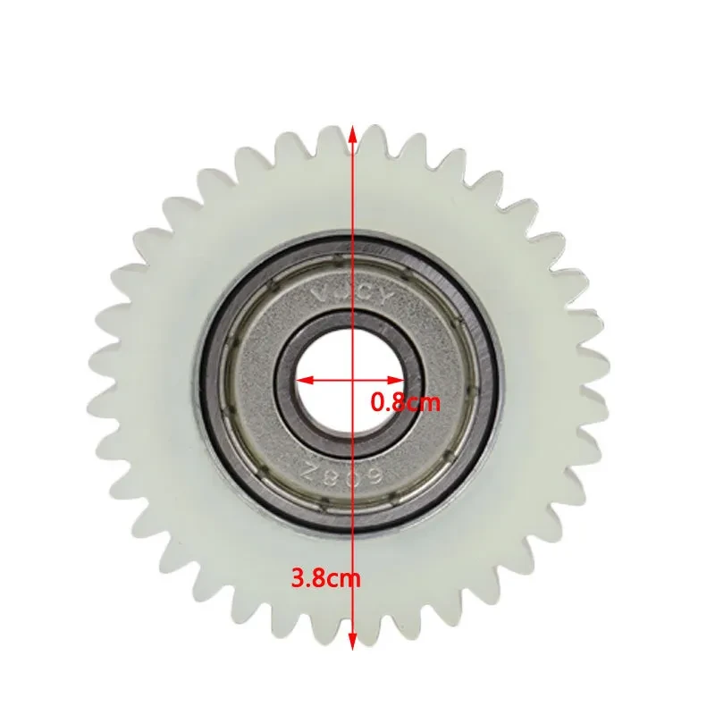 E-Motor Drive Gear Set | Steel & Nylon Transmission Wheels