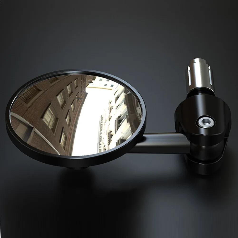 RideView Rear Mirrors | Round Handlebar Side Reflectors Pair