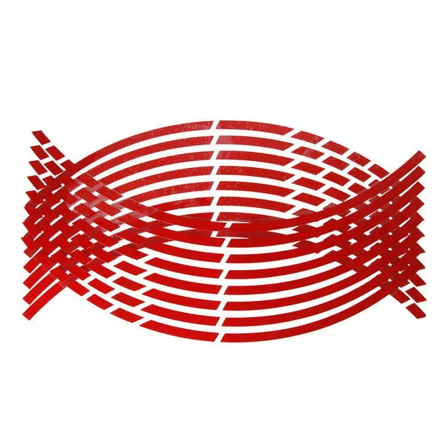 ReflectaGrip 18" Rim Decal Set | PVC Reflective Wheel Accent Stickers