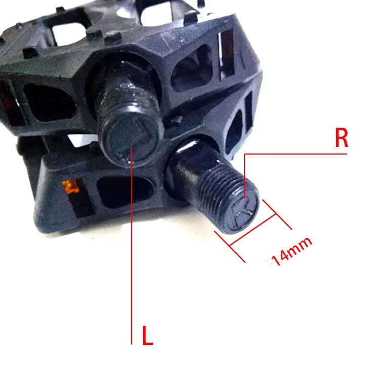 RoadPro Bike Pedals | Alloy Ball-Bearing Flat Pedal Set