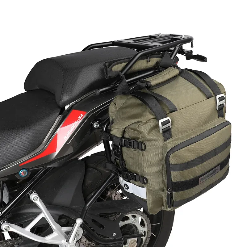 MotoPack 20L Saddle Bag | Quick Release Waterproof Side Gear