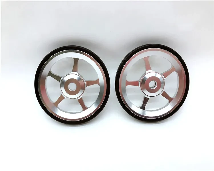 Folding Bike Easy Wheel Set – Aluminum Alloy Small Frame Accessory