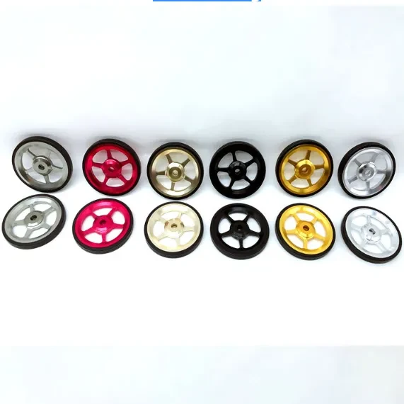 Folding Bike Easy Wheel Set – Aluminum Alloy Small Frame Accessory