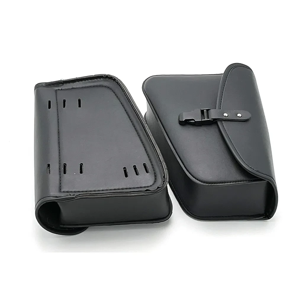 Motorcycle Swingarm Side Bag – PU Leather Saddlebag for Sportster
