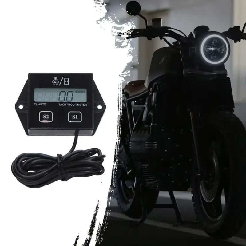 Motorcycle RPM Gauge Meter – Engine Speed Counter Display