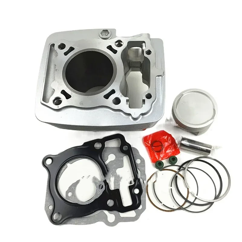 Motorcycle Cylinder Set Piston Ring Gasket Sleeve Kit