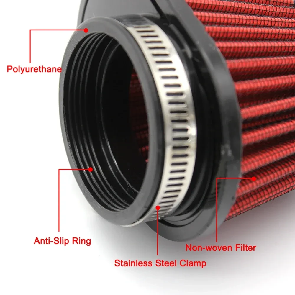 Mushroom Head Air Filter Universal High Flow Engine Intake