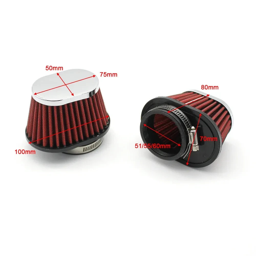 Mushroom Head Air Filter Universal High Flow Engine Intake
