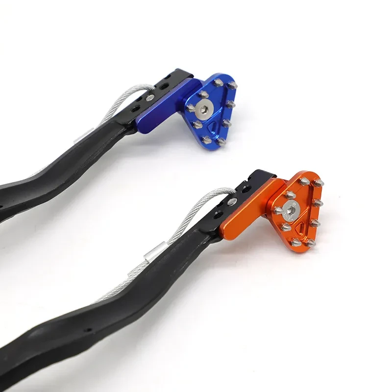 Trail Bike Aluminum Brake Pedal with Anti-Fall Rope
