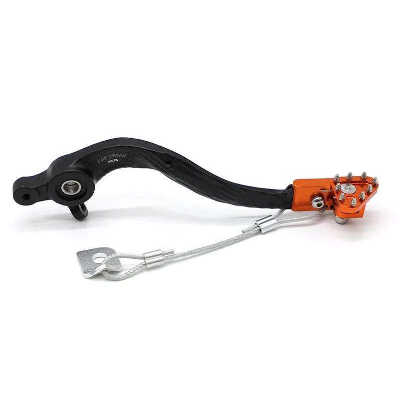 Trail Bike Aluminum Brake Pedal with Anti-Fall Rope