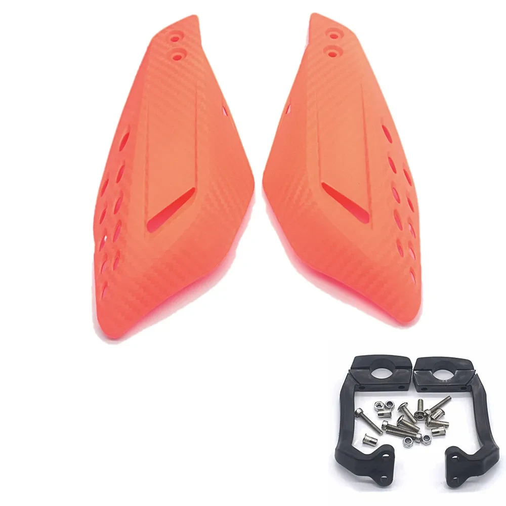 Motorcycle Handguard Windshield Set for 7/8" Handlebar β ABS Plastic