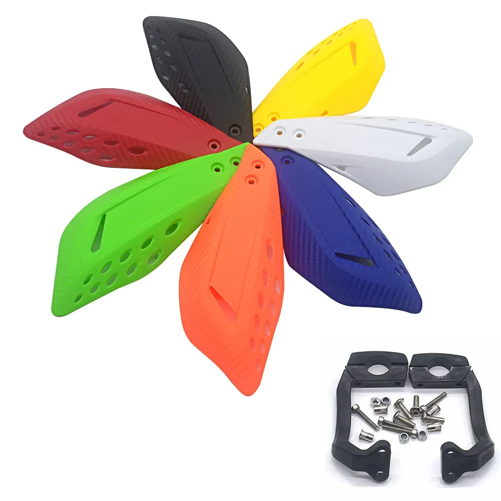 Motorcycle Handguard Windshield Set for 7/8" Handlebar β ABS Plastic