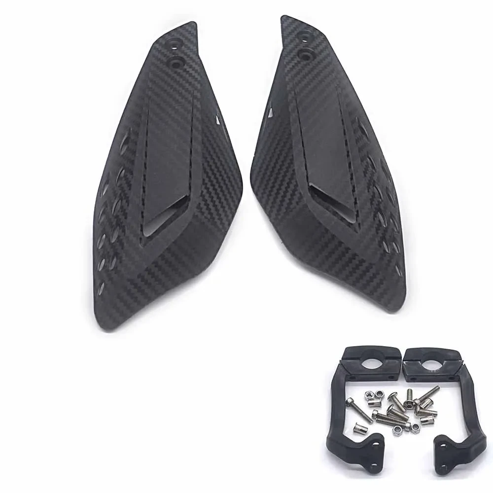 Motorcycle Handguard Windshield Set for 7/8" Handlebar β ABS Plastic