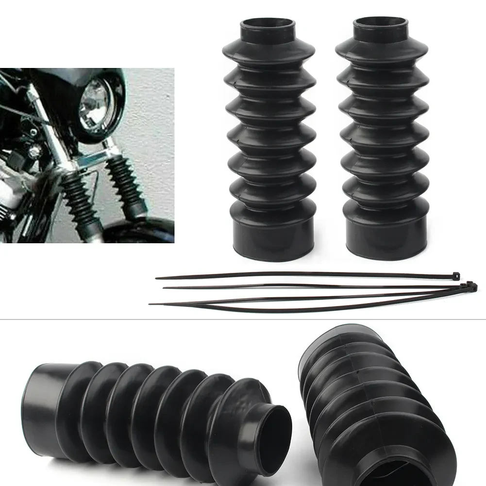 Motorcycle Front Fork Rubber Dust Boots Shock Absorber Covers