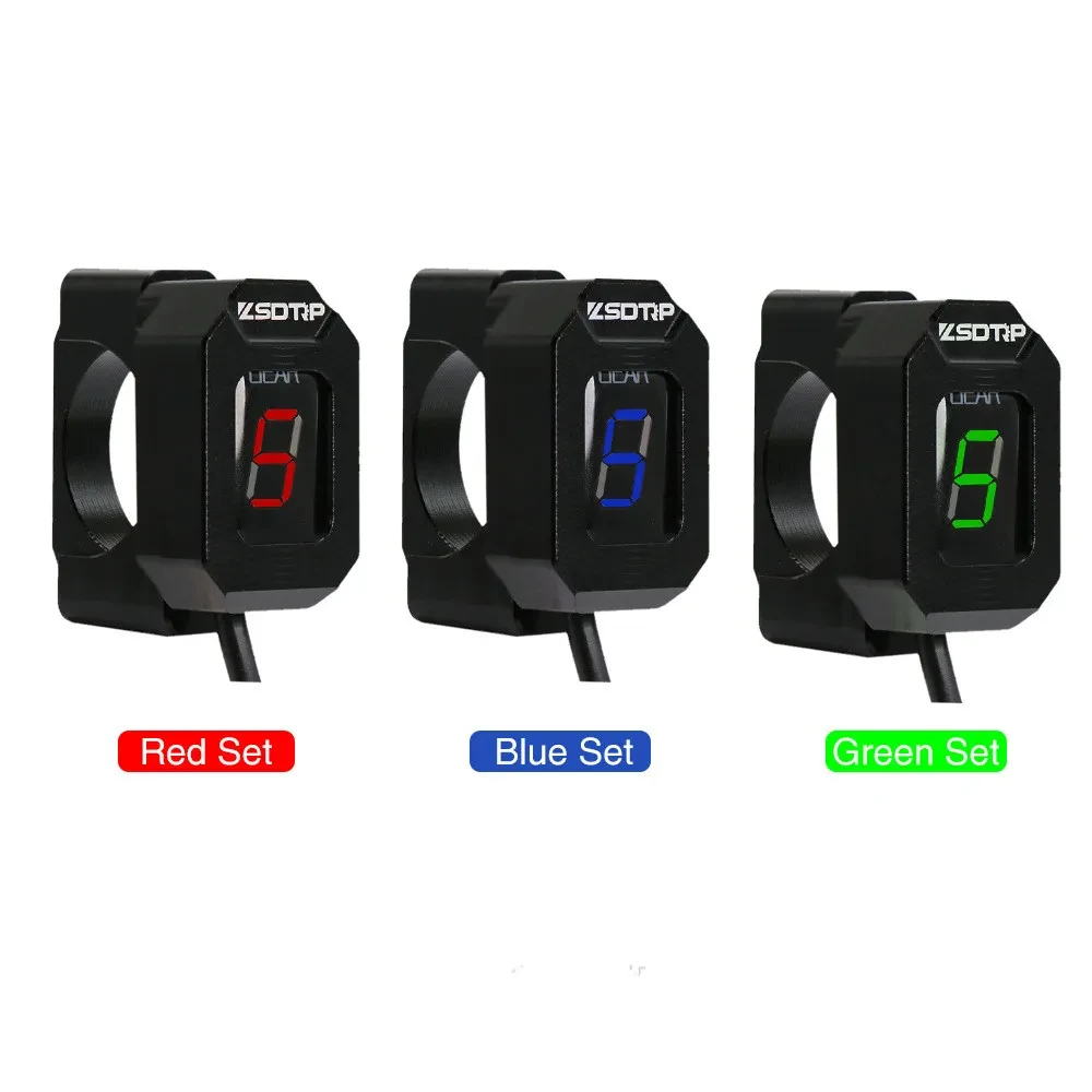 MotoPulse Digital Gear Indicator LED Display Counter