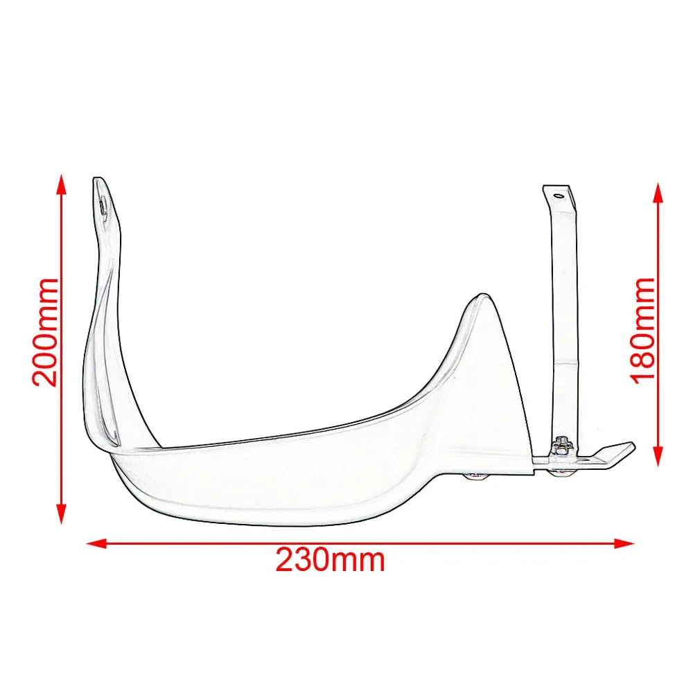 Stealth Shield Front Wind Guard for Versys650, G310R & Z900
