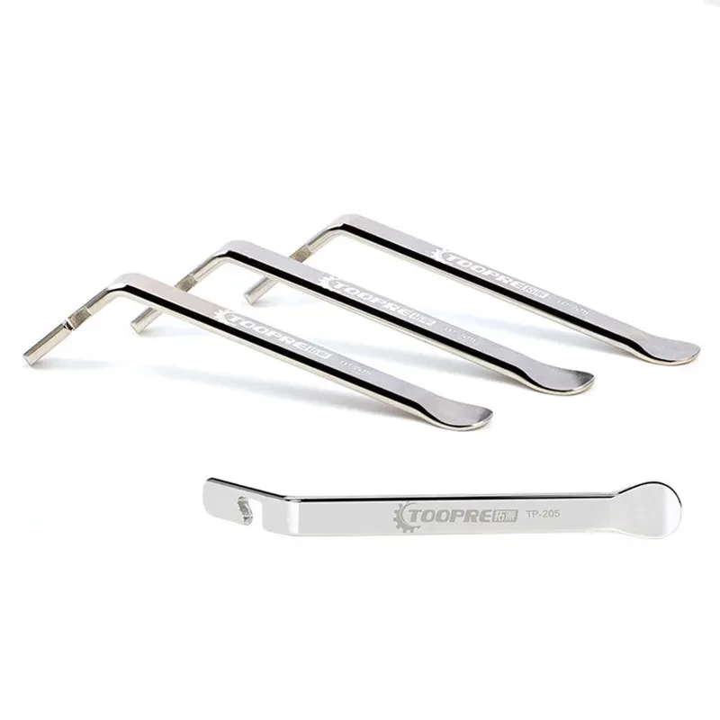 TRUETORQ Steel Tire Lever Set | Stainless MTB & Road Tool (3pcs)