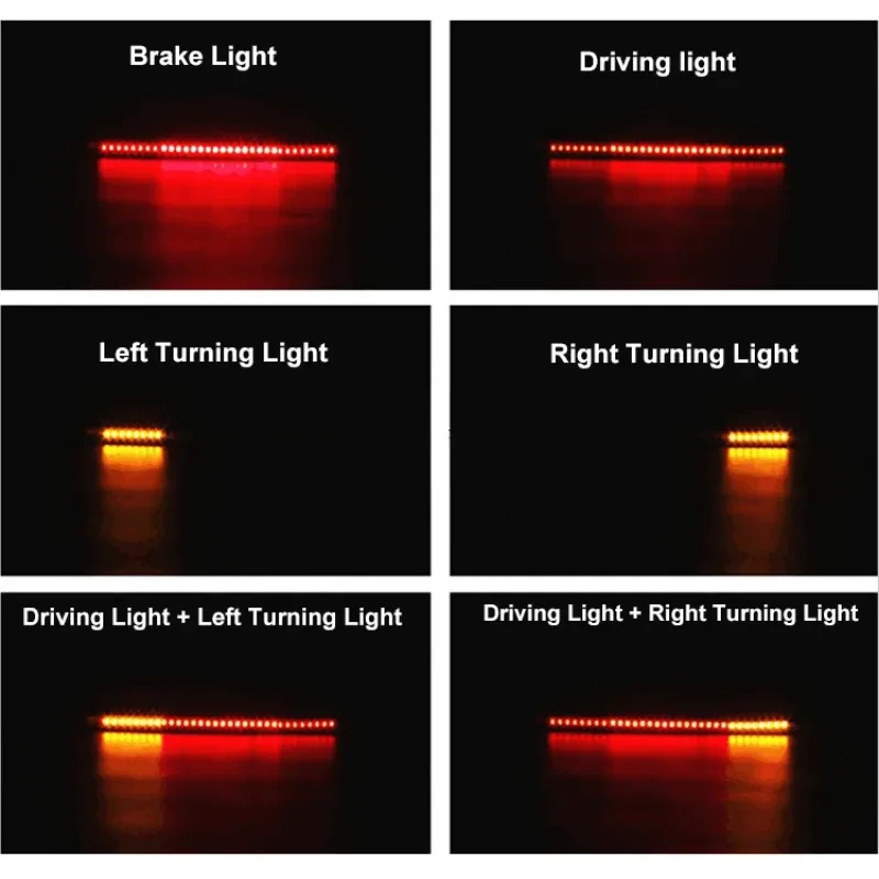 Universal Motorcycle Rear Frame Hoop with LED Brake Light