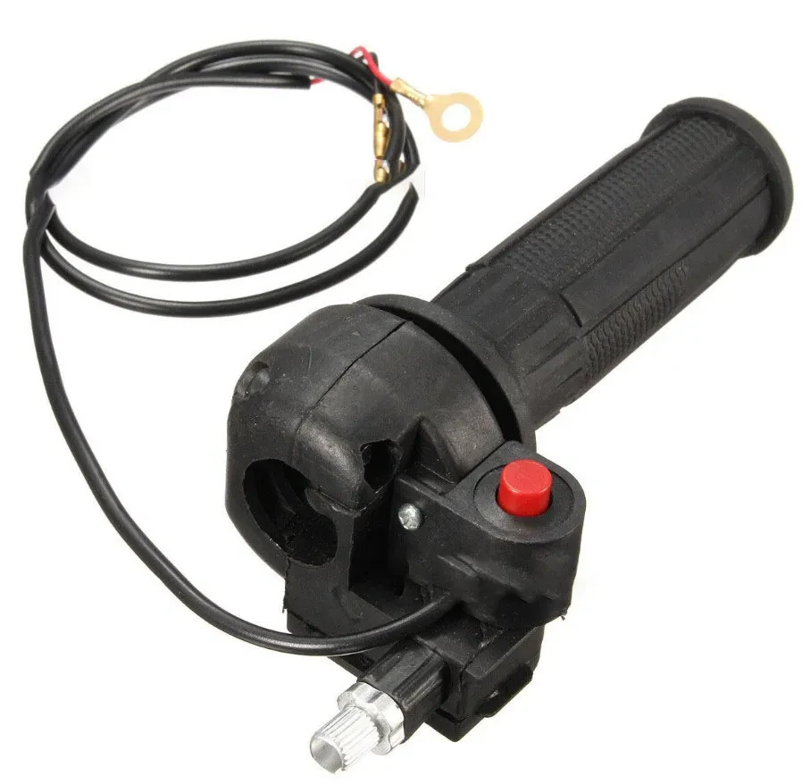 MINITORQ 47cc–49cc Mini Bike Throttle Grip Set with Kill Switch