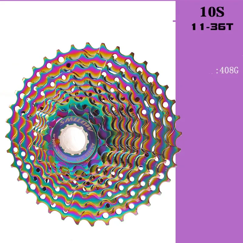VORTEX Rainbow MTB Cassette | 8–11 Speed Color Flywheel