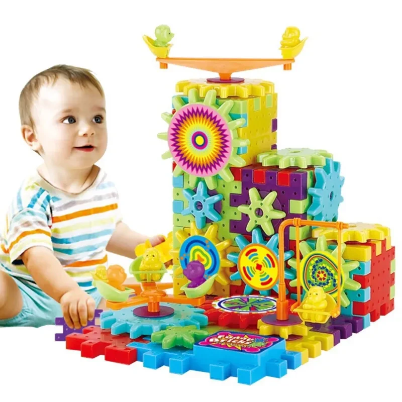 Electric Gears 3D Model Building Kits