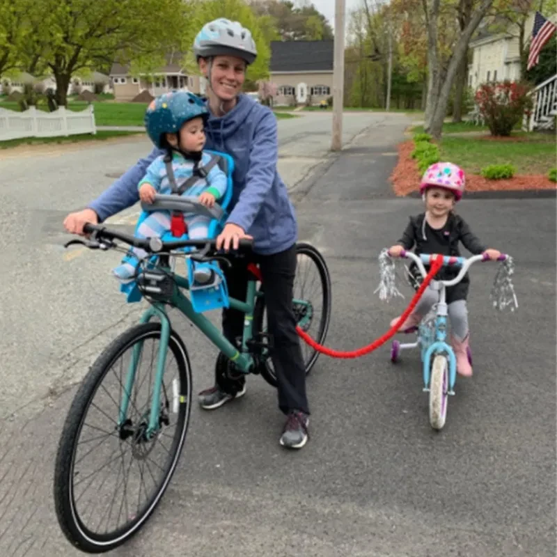 RIDELINK Elastic Bicycle Tow Rope | Parent-Child MTB Traction Strap