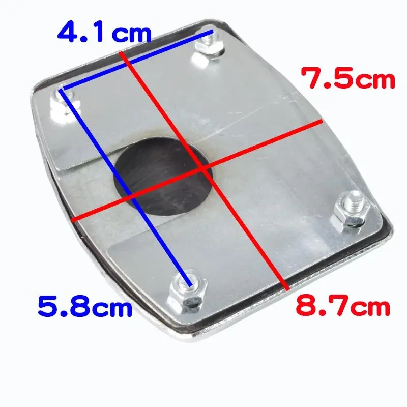 Men’s Motorcycle Foot Pedal Skid Plate – Anti-Slip Brake Pedal Cover