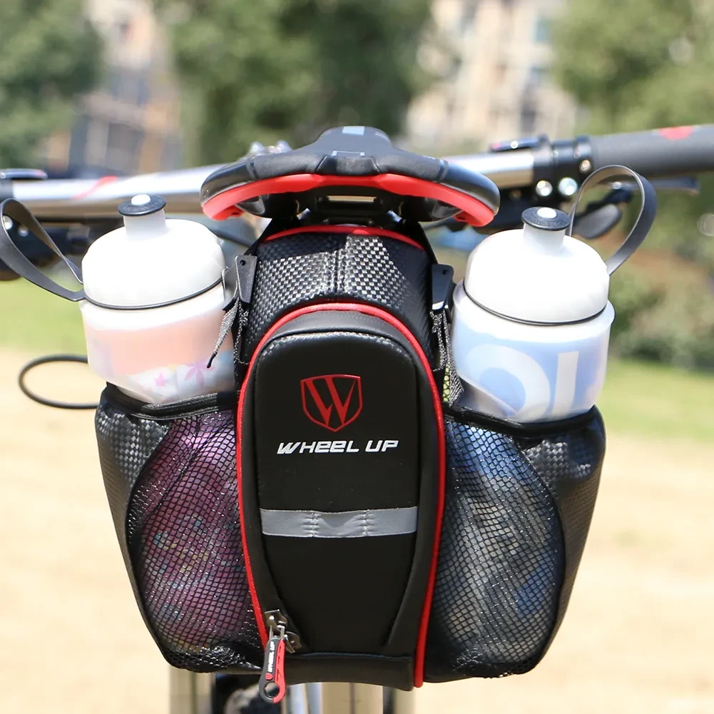 WheelUp Folding Bike Rear Saddle Bag – Waterproof Reflective Seat Pack