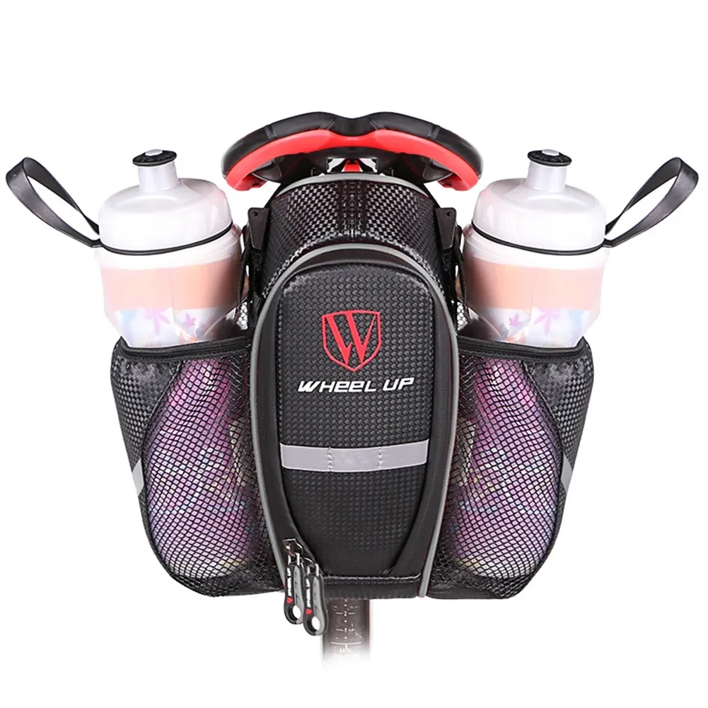 WheelUp Folding Bike Rear Saddle Bag – Waterproof Reflective Seat Pack