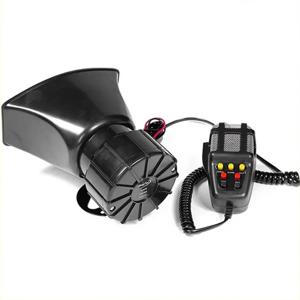 12V Square Mouth 7-Tone Motorcycle Horn β Loud Siren Speaker