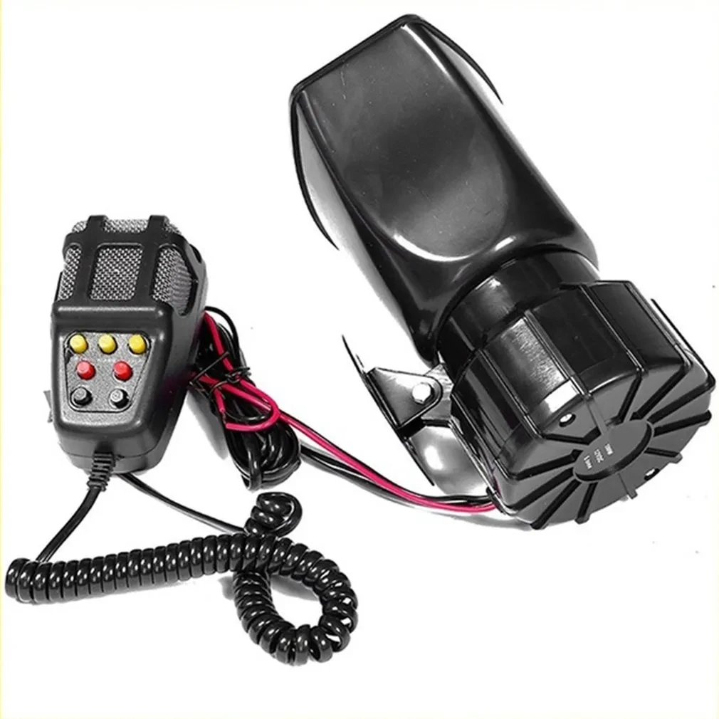 12V Square Mouth 7-Tone Motorcycle Horn β Loud Siren Speaker