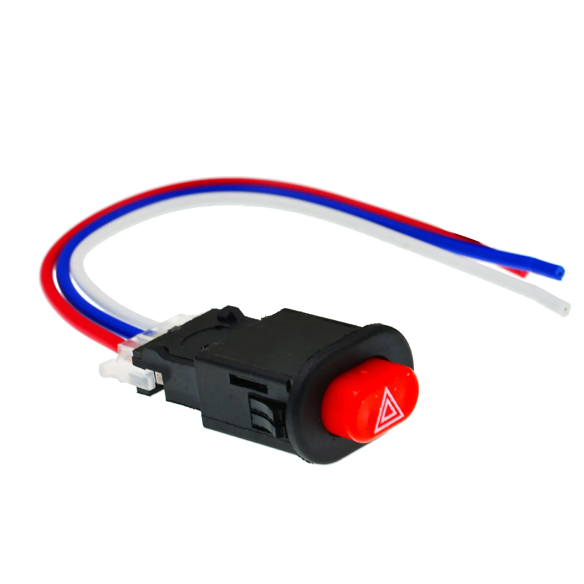 MotoSafe Dual Flash Switch β Universal Motorcycle Hazard Button